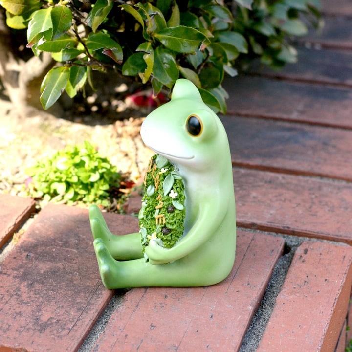 ガーデン お座り WELCOME コポー Copeau - カエルのコポーならクッチーナ