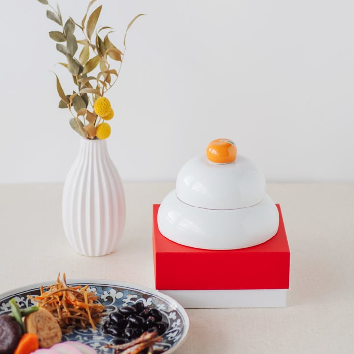 器になる鏡餅 19405 食器 - キッチン雑貨、便利グッズならクッチーナ