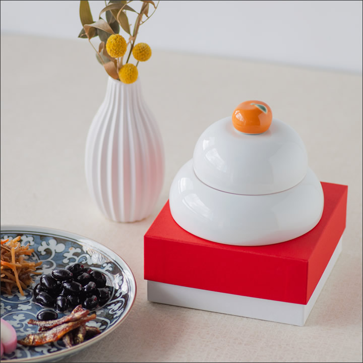 器になる鏡餅 19405 食器 - キッチン雑貨、便利グッズならクッチーナ