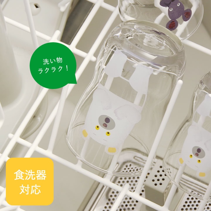 つよいこグラス S&Mセット しろくまのパンツ アデリアグラス