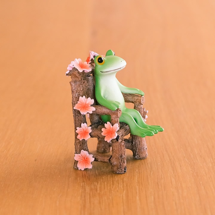 桜 ちょっと休憩 コポー Copeau - カエルのコポーならクッチーナ
