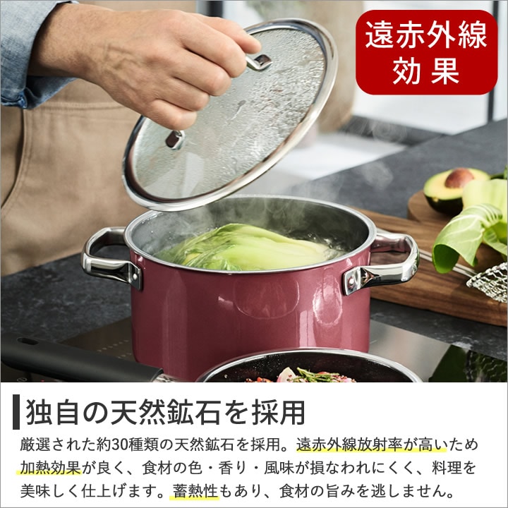 [新品未使用]フュージョンテック ミネラル ハイキャセロール24cm 楽天市場】【楽天1位】鍋 【2大特典】 フュージョンテック