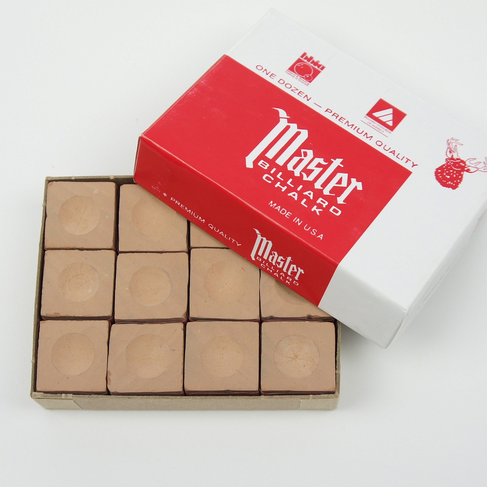 ビリヤードチョーク マスターチョーク ブルー　144個 チョーク Master （マスター） ブルー （144個入） | ビリヤード