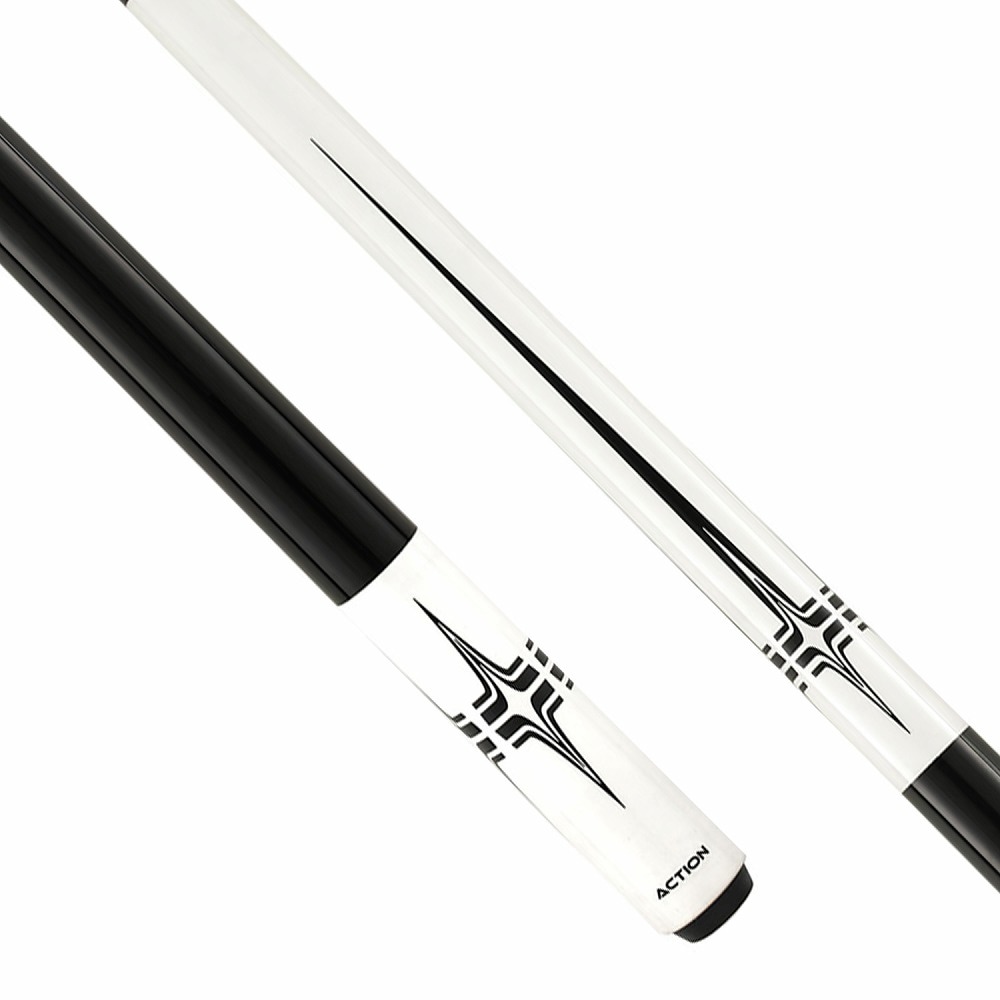 ACTIONキュー BW16 ブラック＆ホワイト｜ビリヤード 通販 キュー
