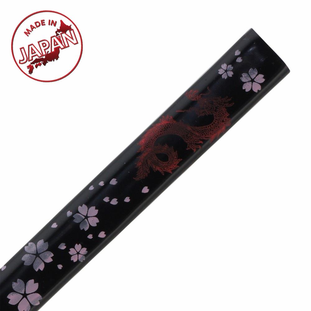 【メール便可】シルグリップ V5N 龍(赤)･桜(桃) ブラック