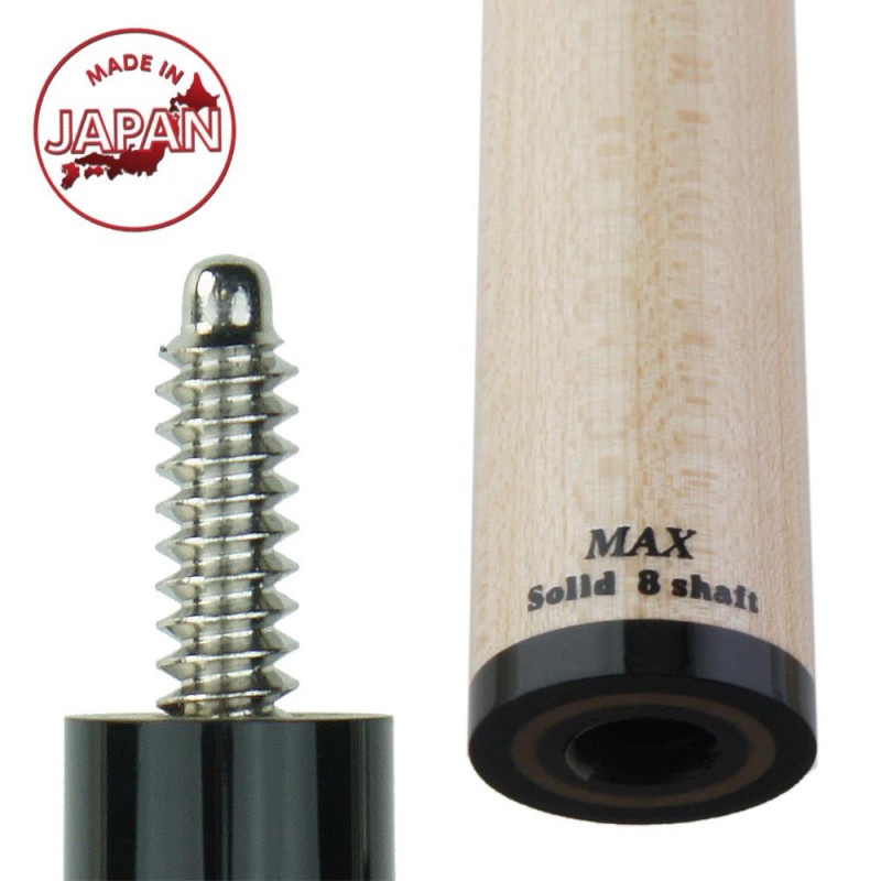 アダム Solid 12 Maxシャフト 10山 ムサシリング｜ビリヤード 通販