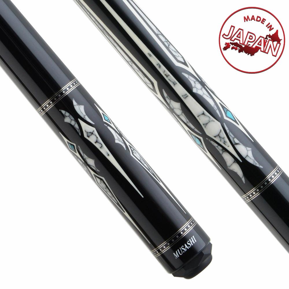 ビリヤードキュー アダム ムサシ 326-3 高木プロモデル ムサシ 3C・キャロム キュー IM-6P RU20JT 縄文 ZYOUMON (ACSS PRO
