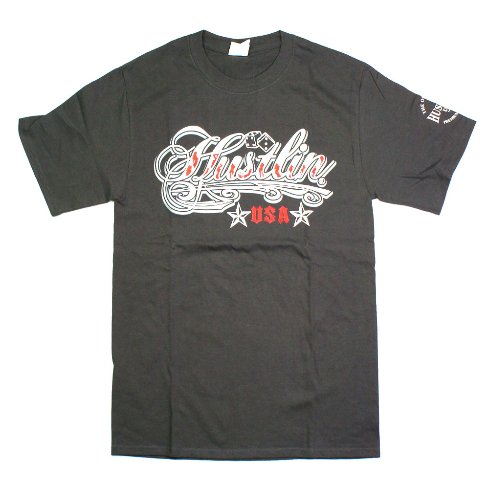 HUSTLIN ハスリン  PGA01 Tシャツ/グレー