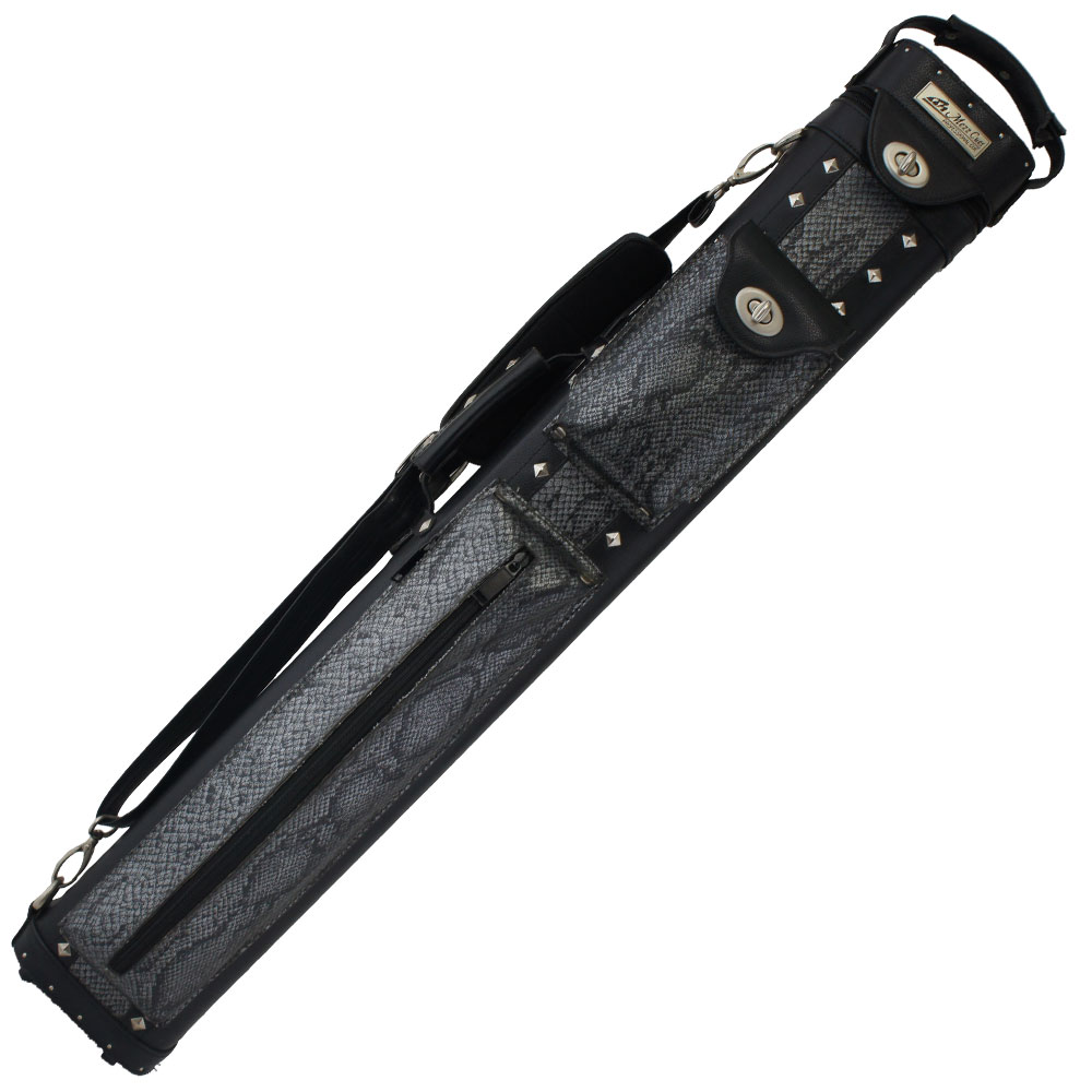 中古】Mezzキューケース NPC-35SS 蛇柄 ダークスネイク｜ビリヤード