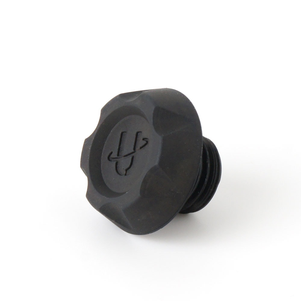 【メール便可】ユニバーサル 尻ゴム エンボスロゴ ネジ部径15.8mm