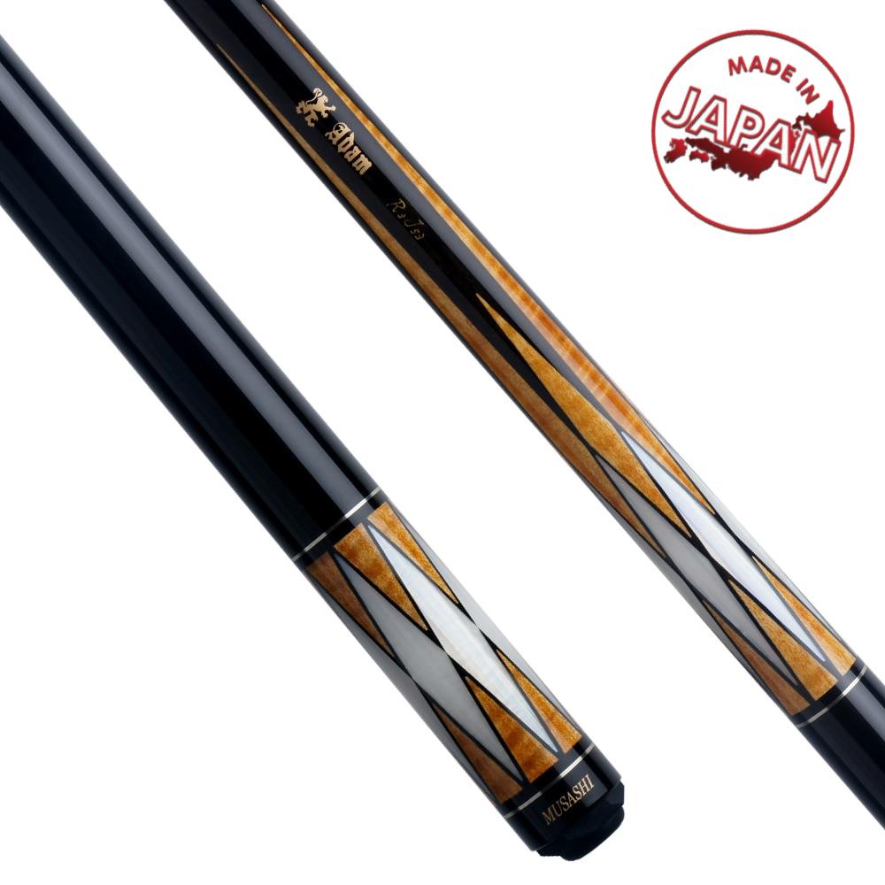 ムサシ 3C 矢倉 6剣 パープル/黒檀 MUSASHI ムサシ 3C 矢倉 縞黒檀 6ポイント キャロム用 カスタム