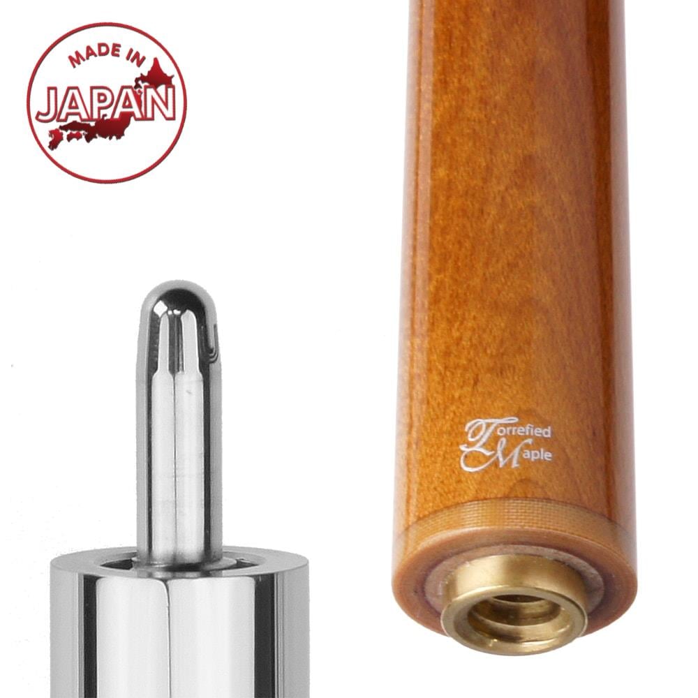 ビリヤードキュー早川工房シャフト 早川工房 シャフト Low Torrefied ロウ トリファイド 先端中空