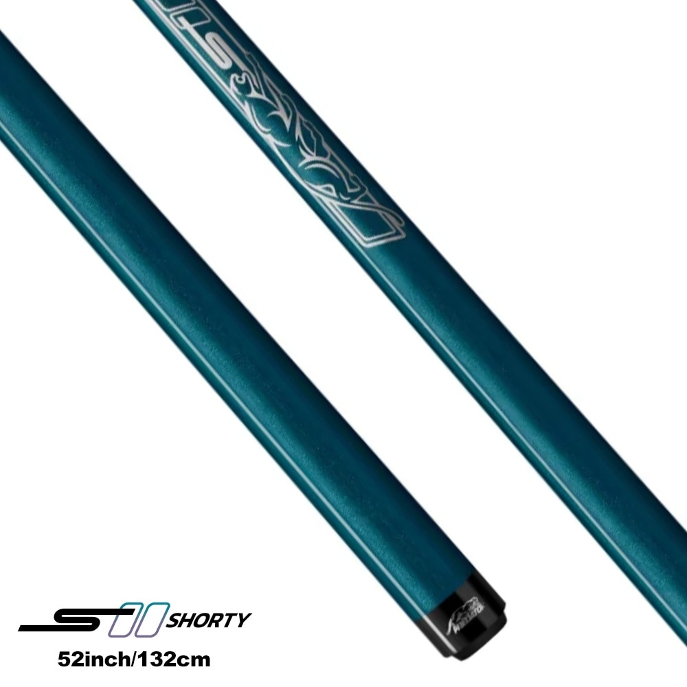 プレデター キューShorty Sport ブルー ノーラップ (52インチショート
