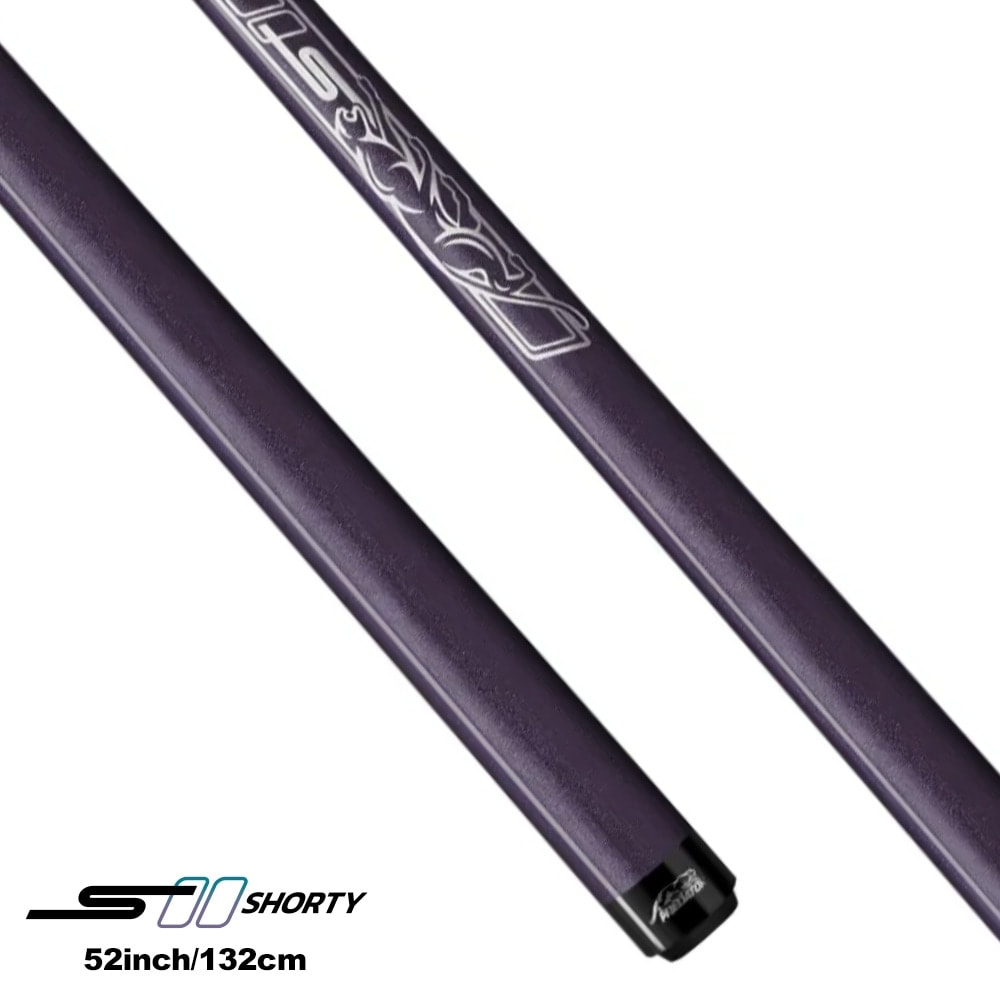 プレデター キューShorty Sport パープル ノーラップ (52インチ