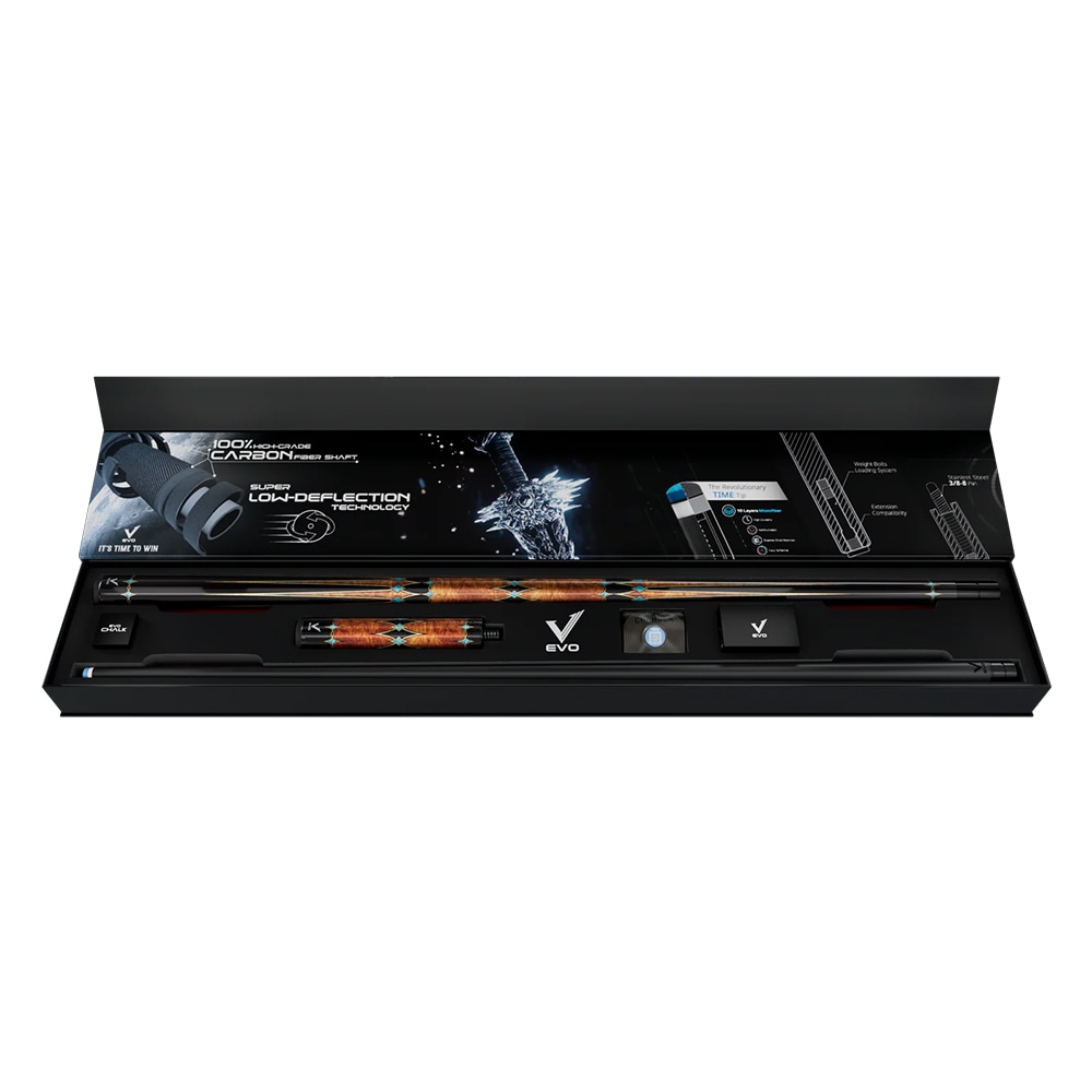 EVO エヴォキュー CRYSTAL クリスタルシリーズ コンプリートキット MAXBING EDITION 【カーボンシャフト】 - エンバーヴェイン - CRY2