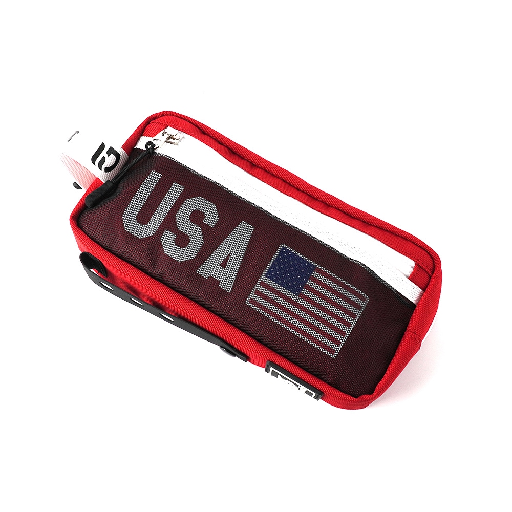 スリーセカンズミニバッグ　USA EDITION - RED