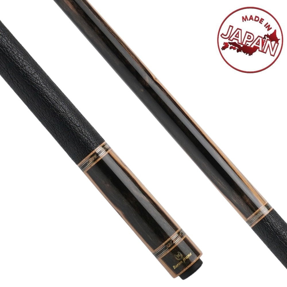 早川工房 JH63 ブラック＆ホワイトエボニー 水牛革巻 Wリング BORON