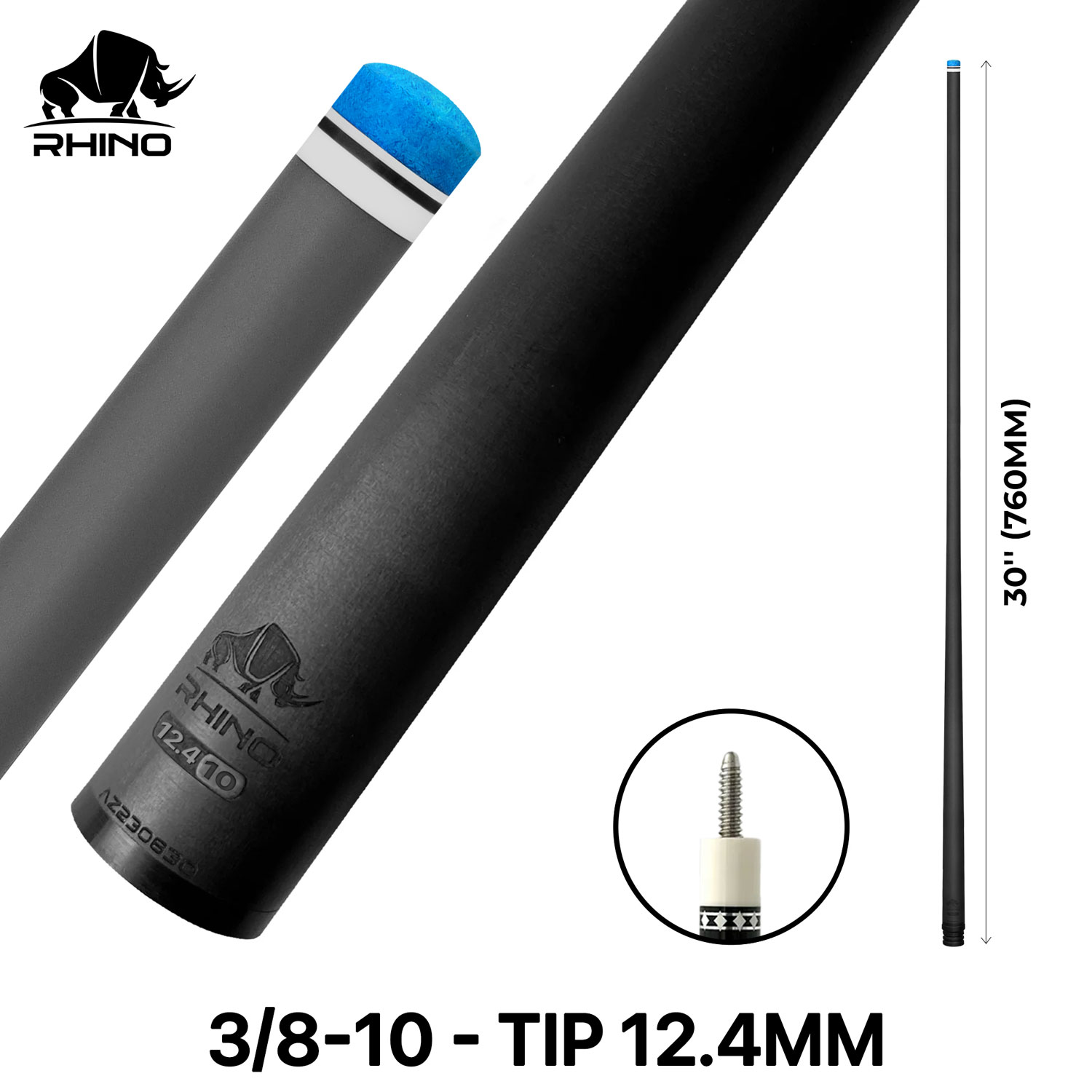 Rhino 饤 30" ܥ󥷥ե 12.4 3/8-10