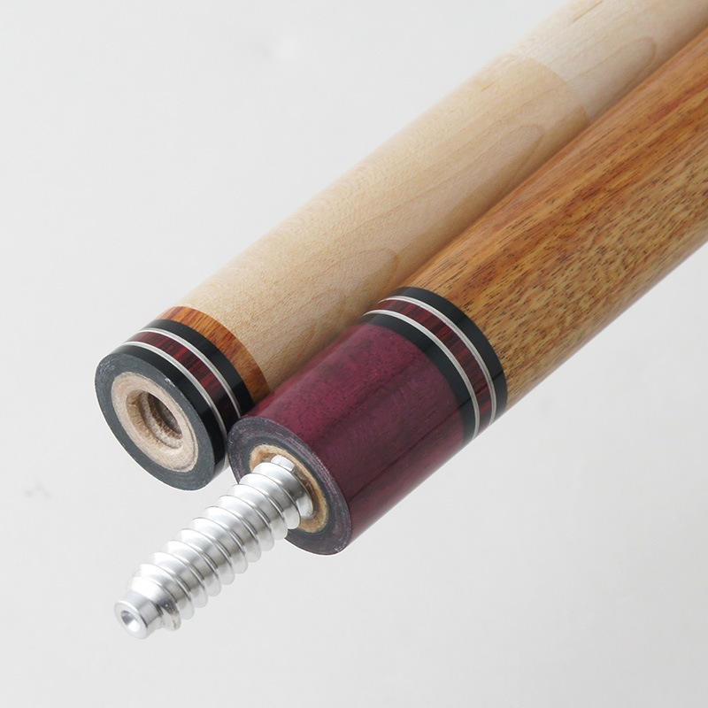 早川工房 カスタム キュー カナリーウッド×パープルハート