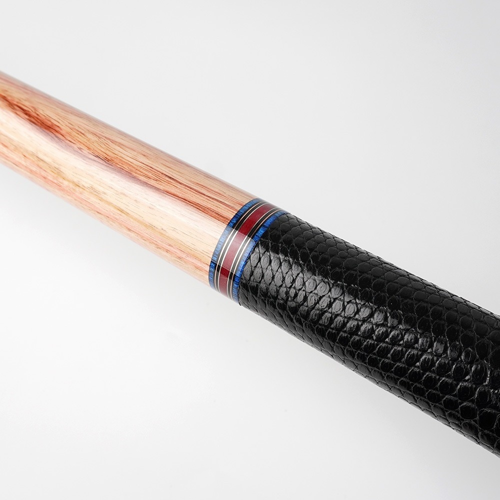 早川工房 429 チューリップウッド リザード革巻 Wリング BORON内蔵