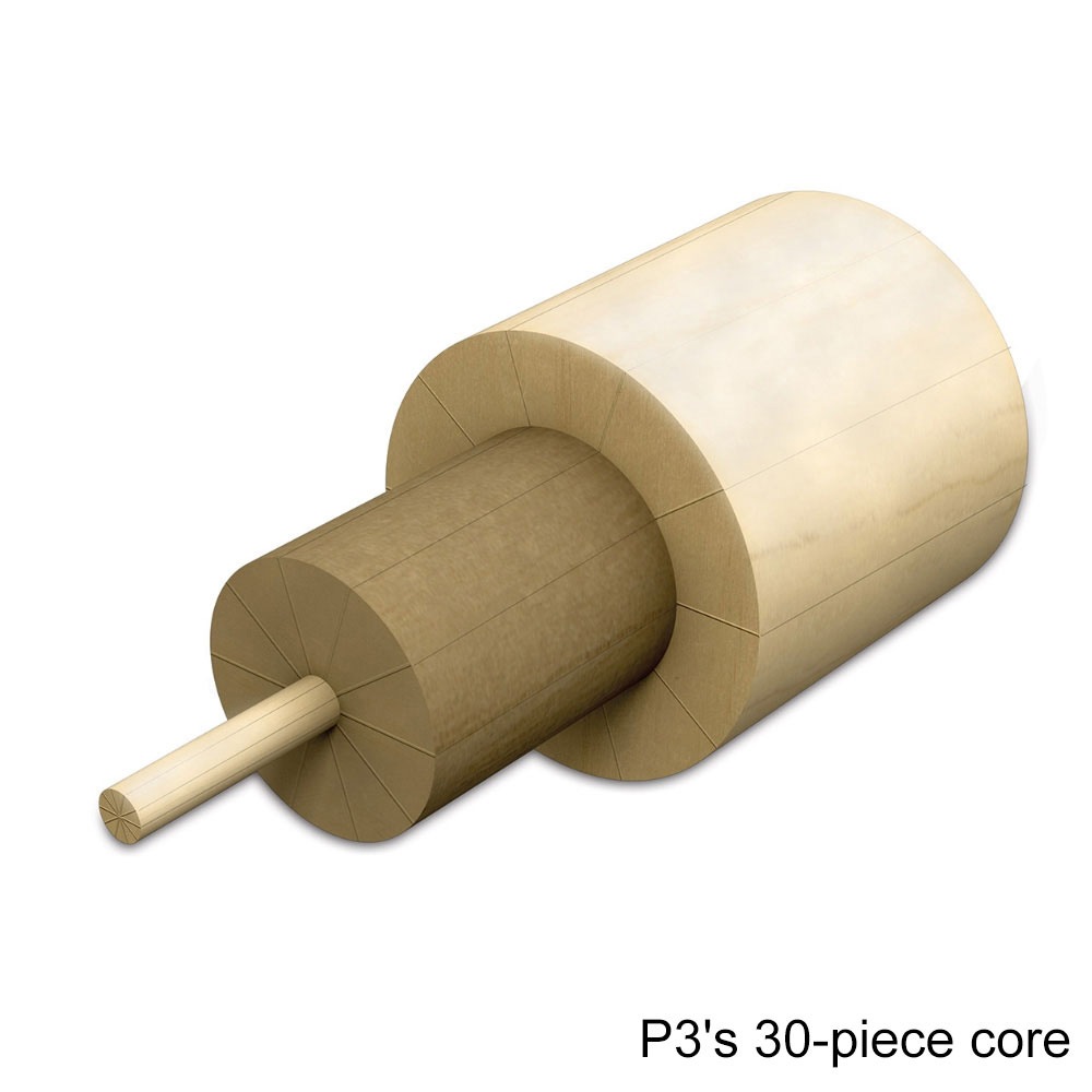 P3 USPBS Red LL レッド レザー ユニロック バット単体(シャフト