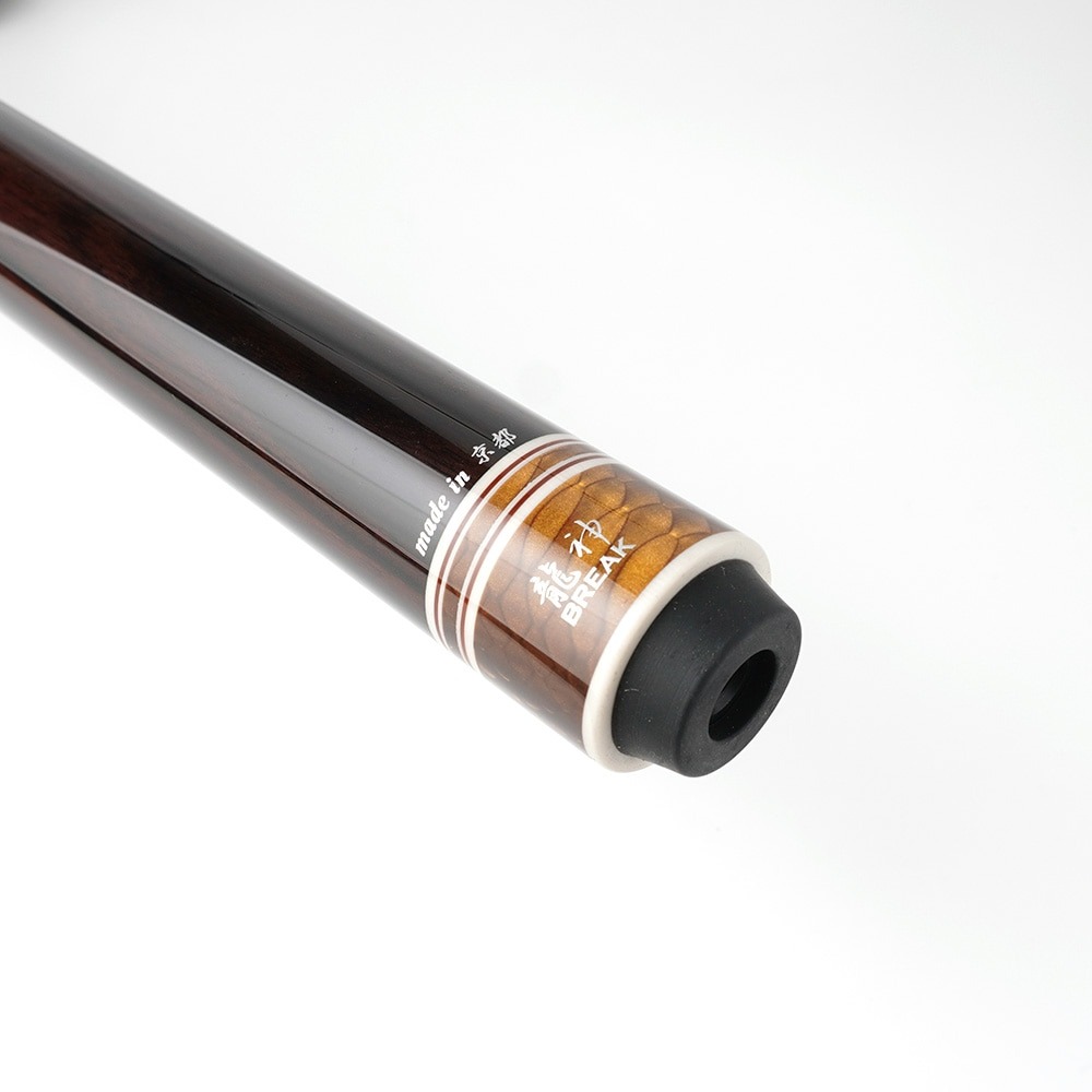 早川工房 龍神ブレイク 黒檀/ブラウンジュマ Wリング BORON内蔵