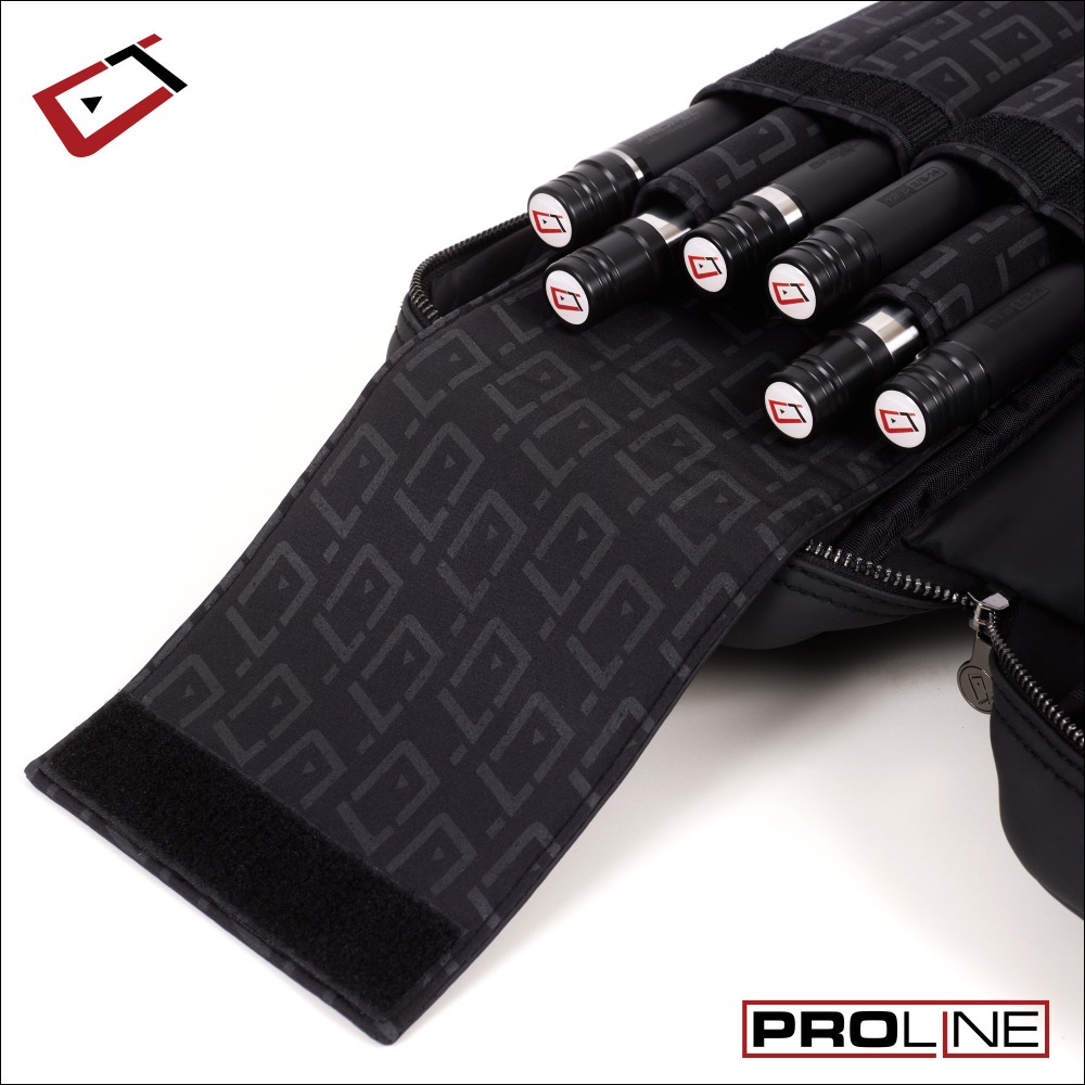 ビリヤード　キューケース　4バット 8シャフト　送料無料　ブラック ビリヤード キューケース スリーセカンズ 2バット4シャフト 2B4S