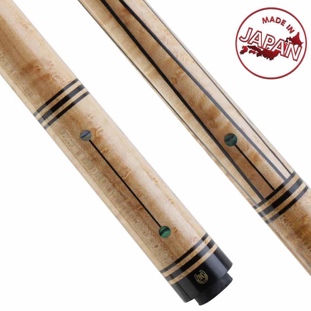 早川工房 カスタム キュー バーズアイメープル インレイ グリップ3分割