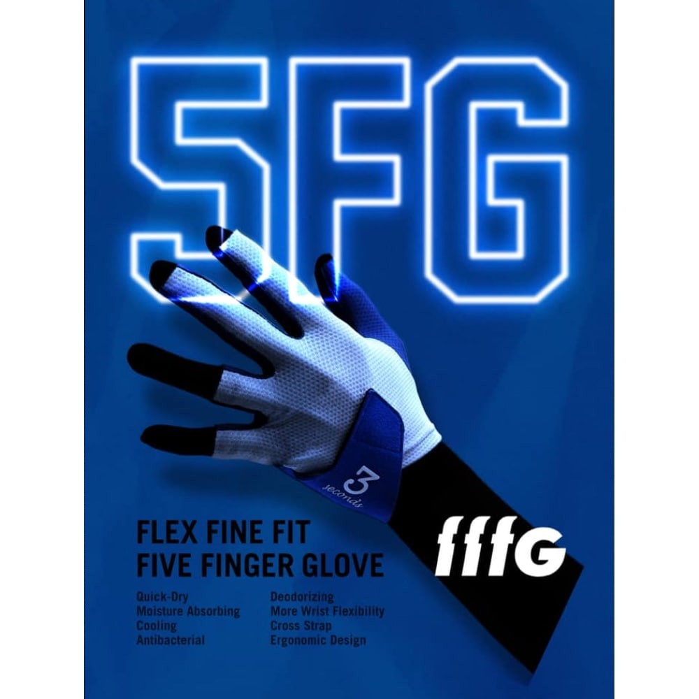 スリーセカンズ グローブ 5FG 3 seconds glove右利き用4枚 Amazon.co.jp: スリーセカンズ グローブ 5FG ブルー 左手 M