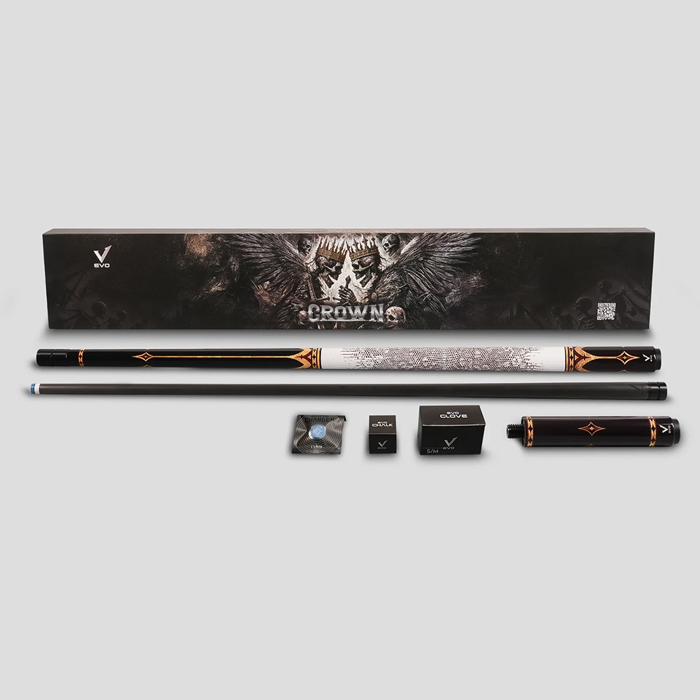 EVO ���������塼 CROWN ���饦�󥷥꡼�� ����ץ꡼�ȥ��å� MAXBING EDITION �ڥ����ܥ󥷥�եȡ� - �������֥�å����ۥ磻�ȥ쥶����å� - CRO2