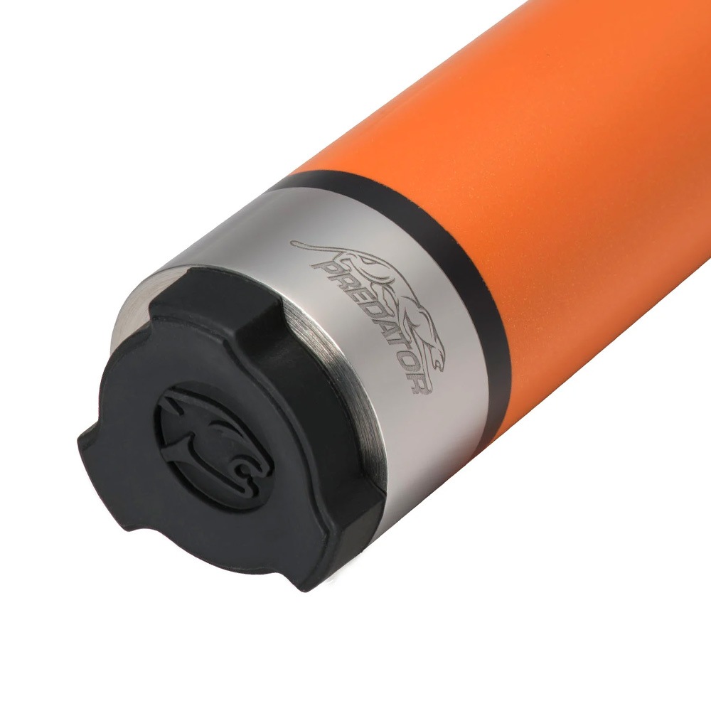 【マット加工 バットのみ】HEALING カーボン ユニロック SPORT2 FLARE NW ノーラップ オレンジ ユニロック バット単体