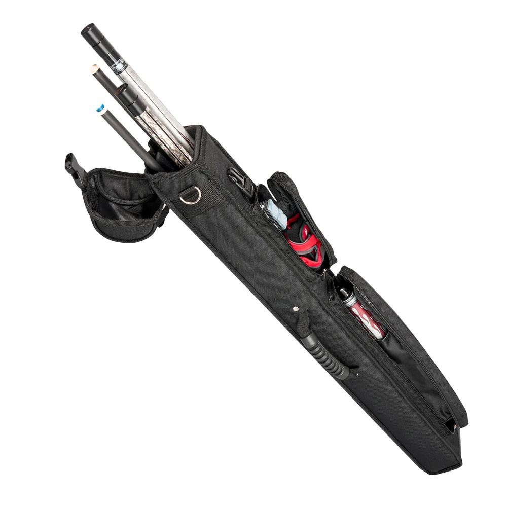 ビリヤード キュー 3分割 レア 稀少 ケース付 MEZZ 【メッヅ】 キューケース ZC-23A 2バット3シャフト (Cue Case ZC