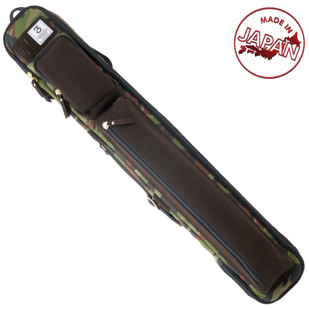 スリーセカンズ ソフトケース カモフラ/ブラウン 2B4S キャロム