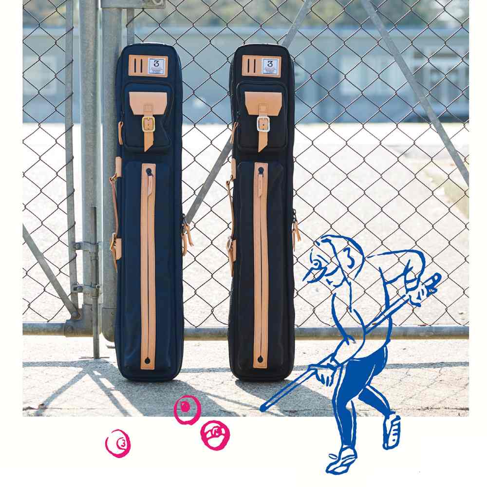 新品未使用品　3seconds 2b4s ブラック　キューケース 3seconds 【スリーセカンズ】 キューケース ブラック 3S-2B4S-H