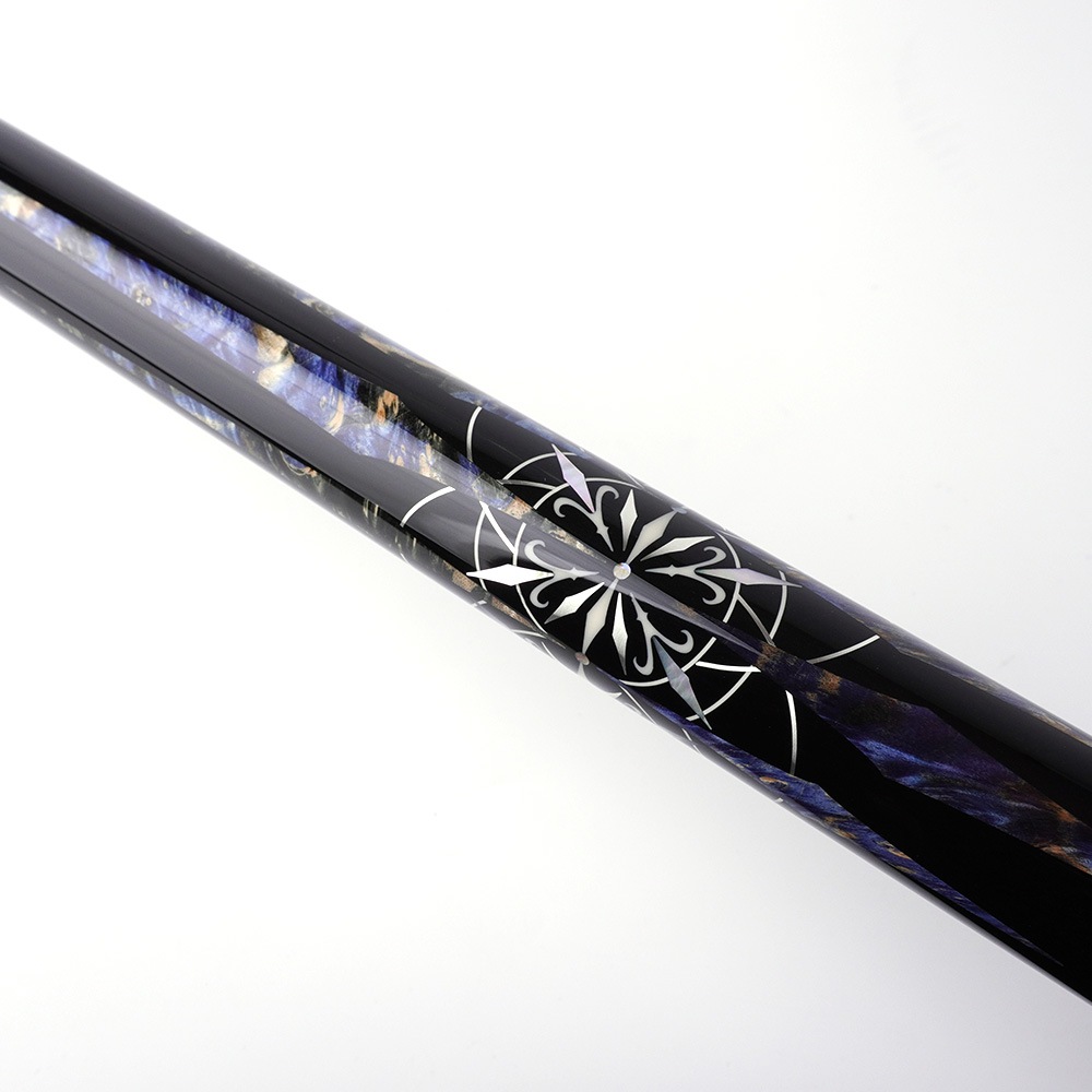 HAKU Custom Cue FL-C Blue Burl ԥ