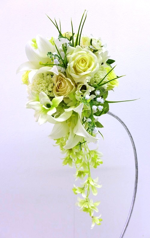 花　アートフラワーブーケ　造花　アートフラワー　4 アーティフィシャルフラワーブーケ | 講師作品,手工芸,アートフラワー