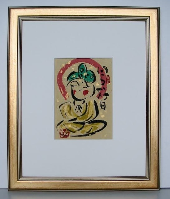 石仏 (墨彩画) | 講師作品,美術・書道,墨彩画 | カルチャー 石仏 (墨彩画) | 講師作品,美術・書道,墨彩画 | カルチャー