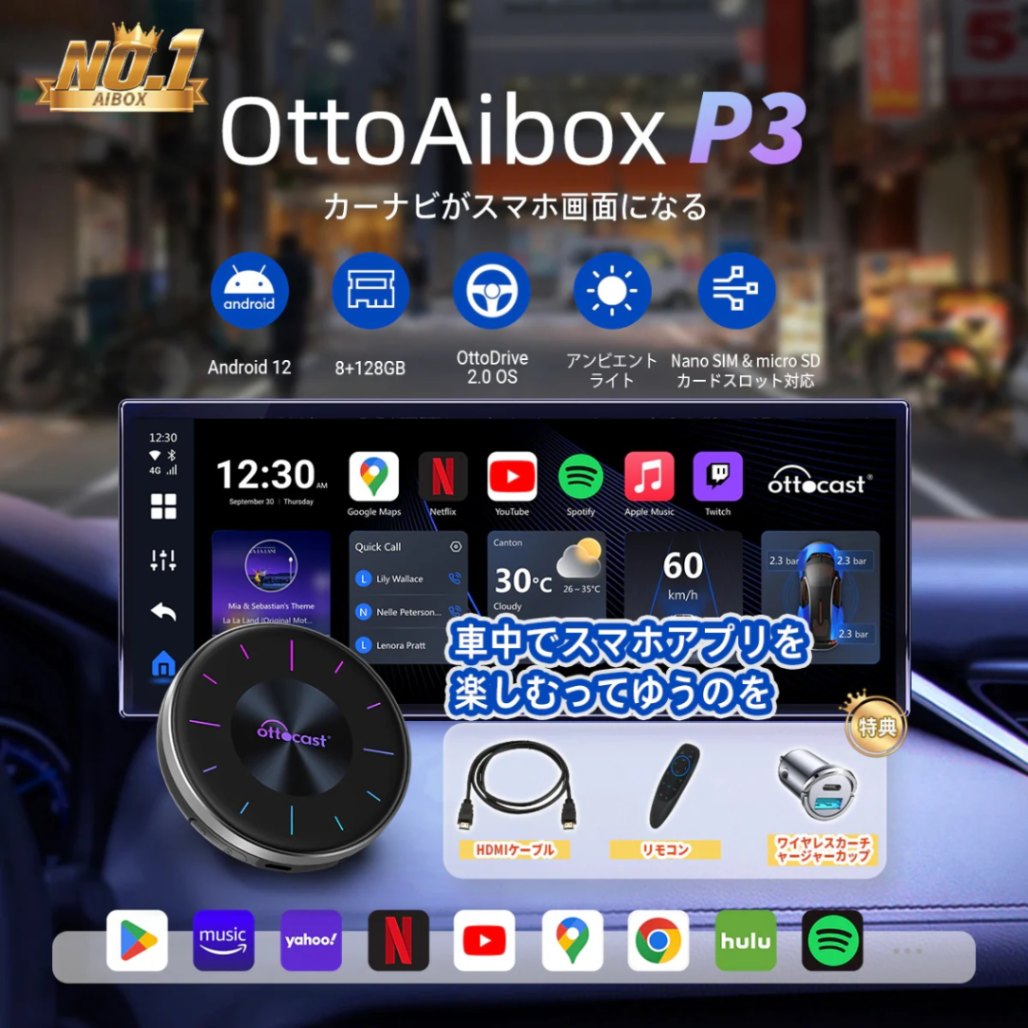 ottocast P3 オットキャスト ピカソウ3 オットキャスト OTTOCAST PICASOU3 ピカソウ3 P3