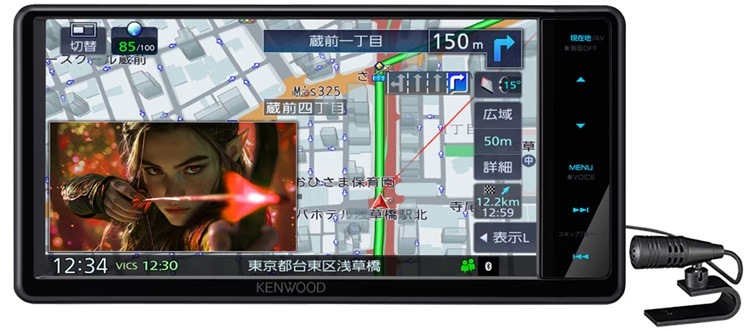 カレント｜KENWOOD(ケンウッド)7インチ・カーナビ MDV-D613W