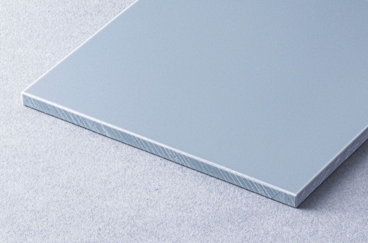 塩ビ板（PVC板）　グレー