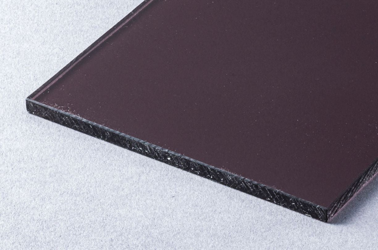 塩ビ板（PVC板）　ブラウンスモーク