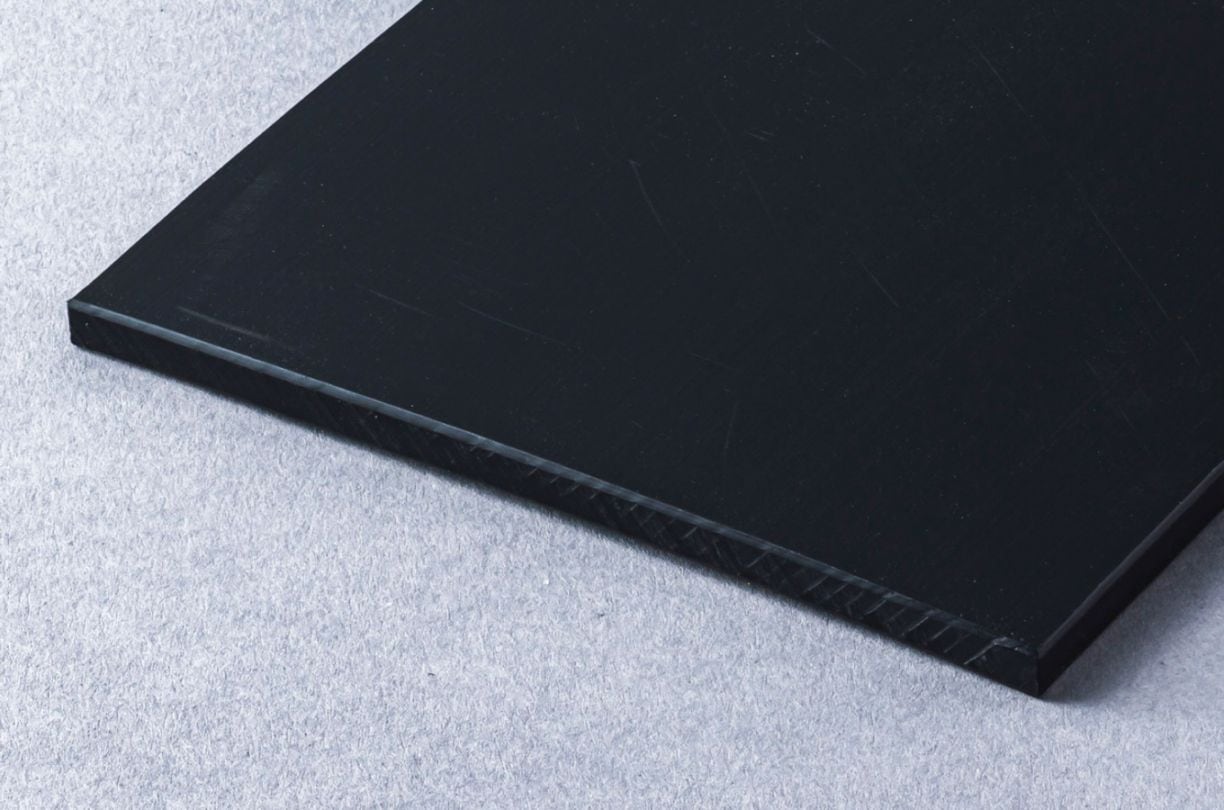 超高分子量ポリエチレン板（UHMW-PE板）　黒