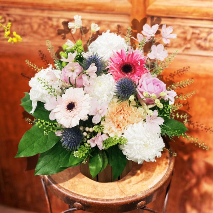 marichi flowers】ドライフラワースワッグ