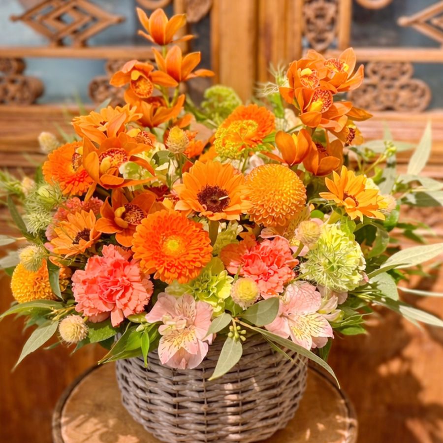 marichi flowers】ドライフラワースワッグ