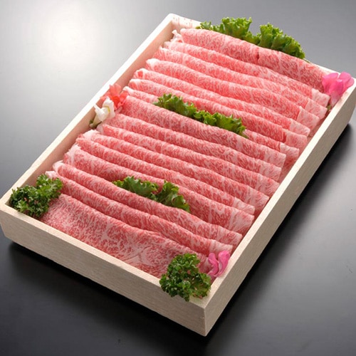 【肉の牛善】肩ロース　すき焼き用　500g