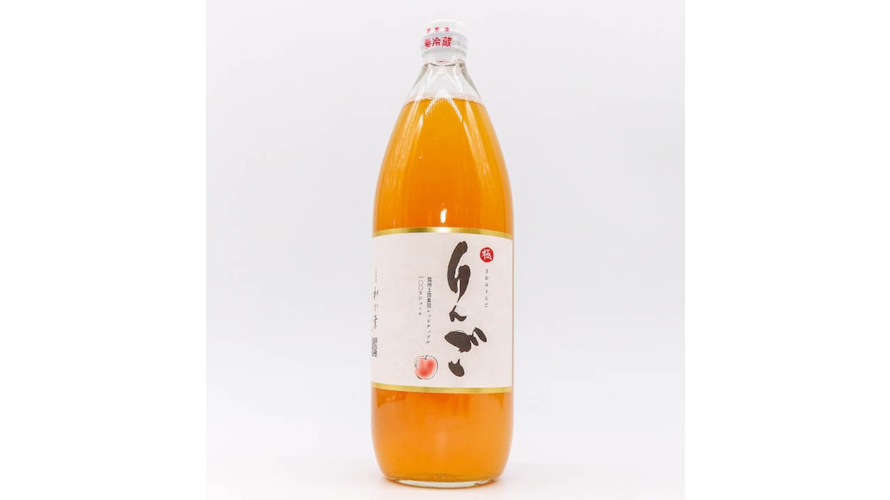 【日本料理　和か葉】　和か葉　きわみりんご眞田レッドアップル100％ジュース２本