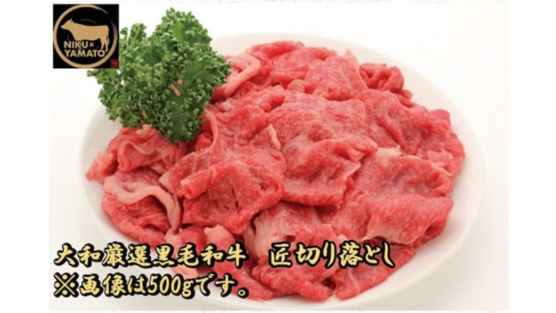 【肉匠大和】大和厳選黒毛和牛 匠切り落とし700g