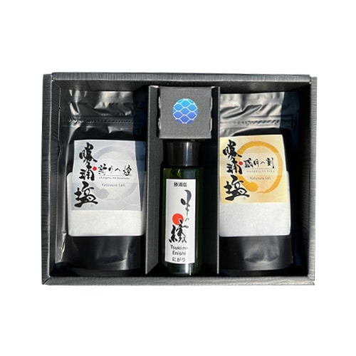 【勝浦塩製作研究所】勝浦塩ギフトセット