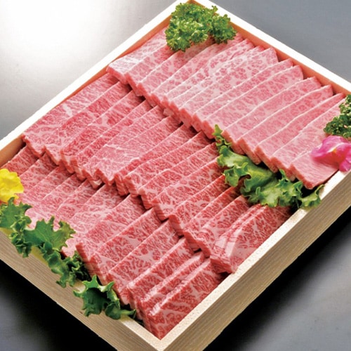 【肉の牛善】バラ上カルビ　焼肉用　1kg