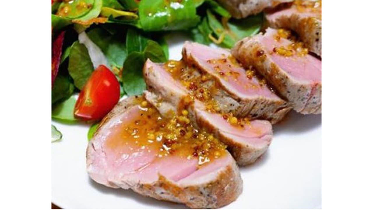 【小川フード＆サービス】＜送料無料＞ダイヤモンドポークのローストポーク（タレ、西洋ワサビ付）